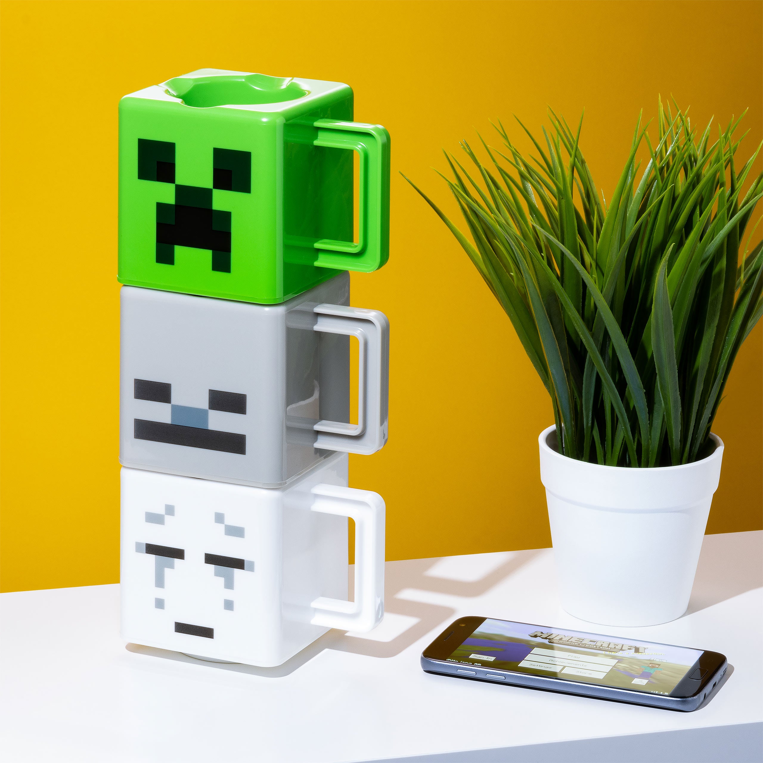 Zdjęcie produktu Minecraft - Zestaw 3 kubków