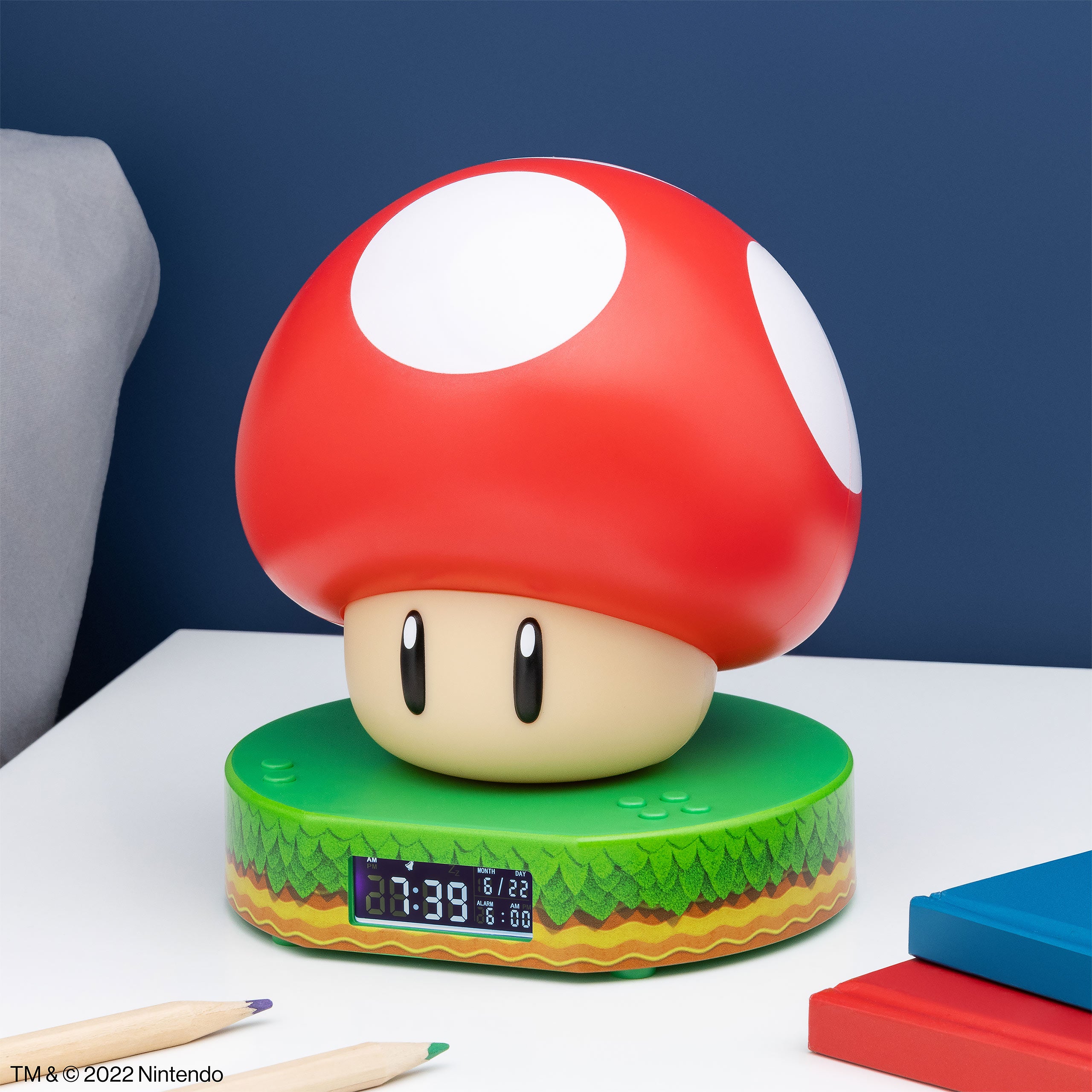 Zdjęcie produktu Super Mario - Budzik Super Grzyb