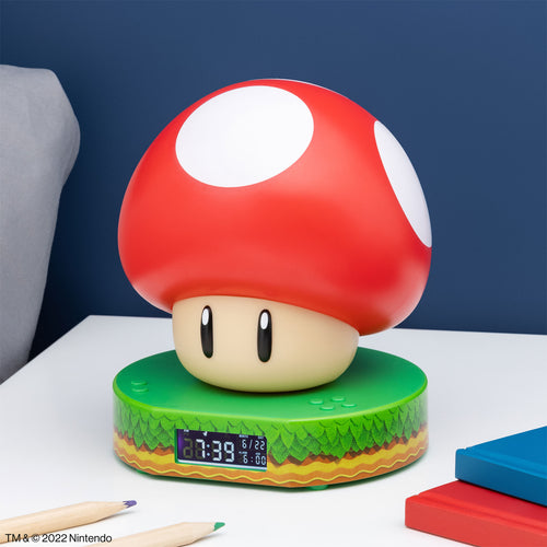 Zdjęcie produktu Super Mario - Budzik Super Grzyb