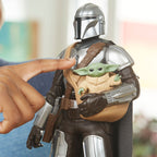 Zdjęcie produktu Mando i Grogu Interaktywny Zestaw Figur Akcji - Star Wars The Mandalorian