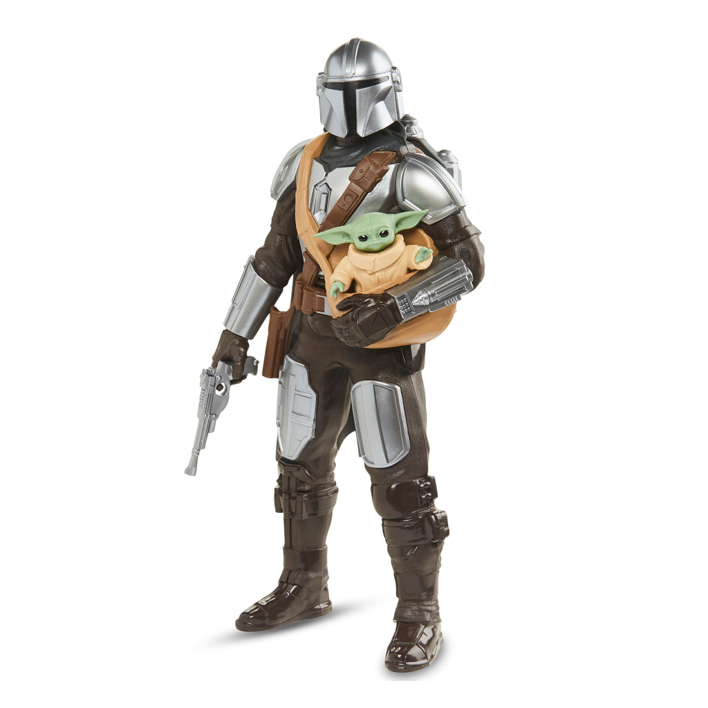 Zdjęcie produktu Mando i Grogu Interaktywny Zestaw Figur Akcji - Star Wars The Mandalorian