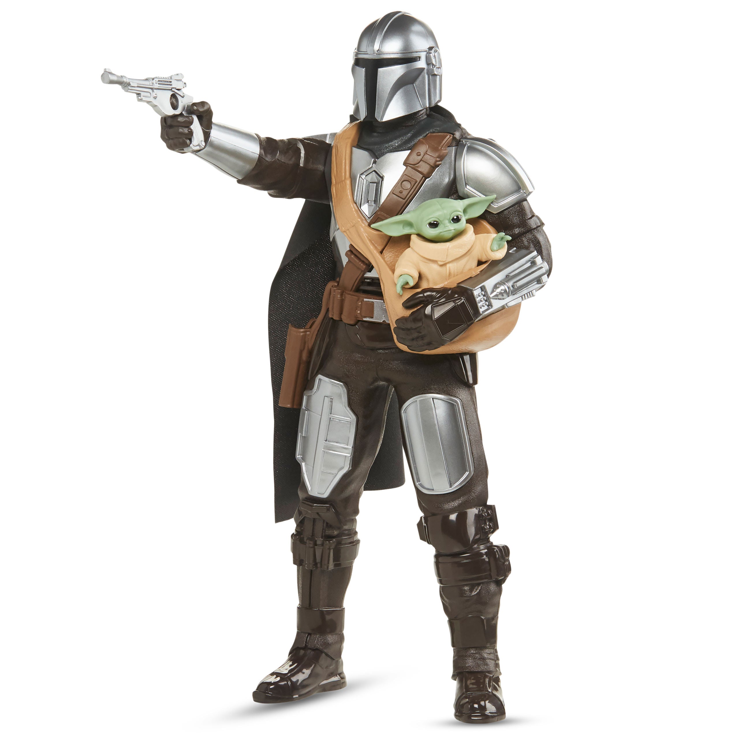 Zdjęcie produktu Mando i Grogu Interaktywny Zestaw Figur Akcji - Star Wars The Mandalorian