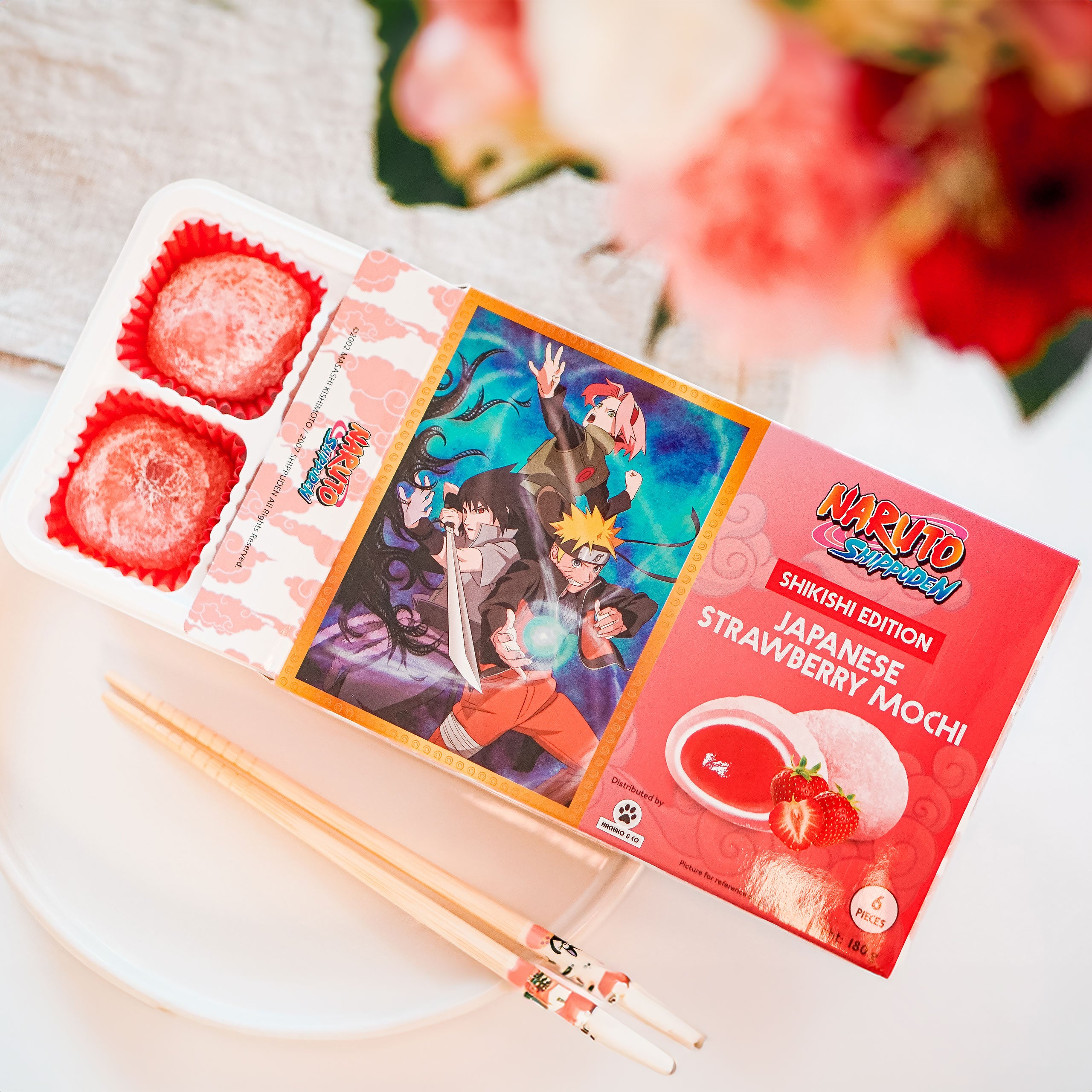 Product image Naruto - Sakura and Sasuke Mochi Strawberry