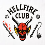 Zdjęcie produktu Stranger Things - Koszulka Hellfire Club Logo biała