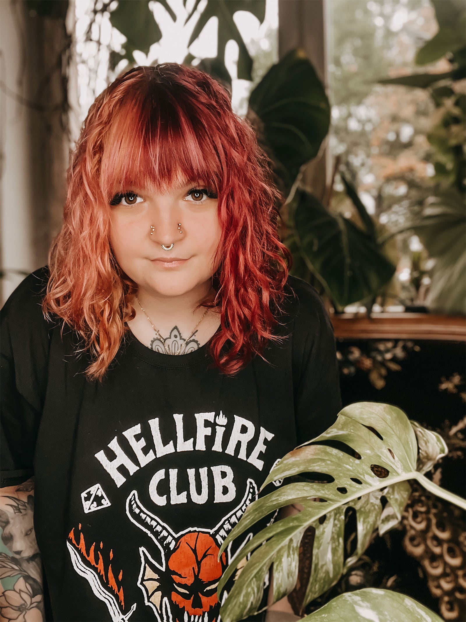 Zdjęcie produktu Stranger Things - Hellfire Club Logo T-Shirt czarne