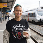 Zdjęcie produktu Stranger Things - Hellfire Club Logo T-Shirt czarne