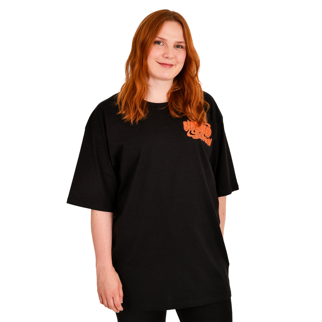 Zdjęcie produktu Naruto Shippuden - Oversize T-Shirt z grupą czarne