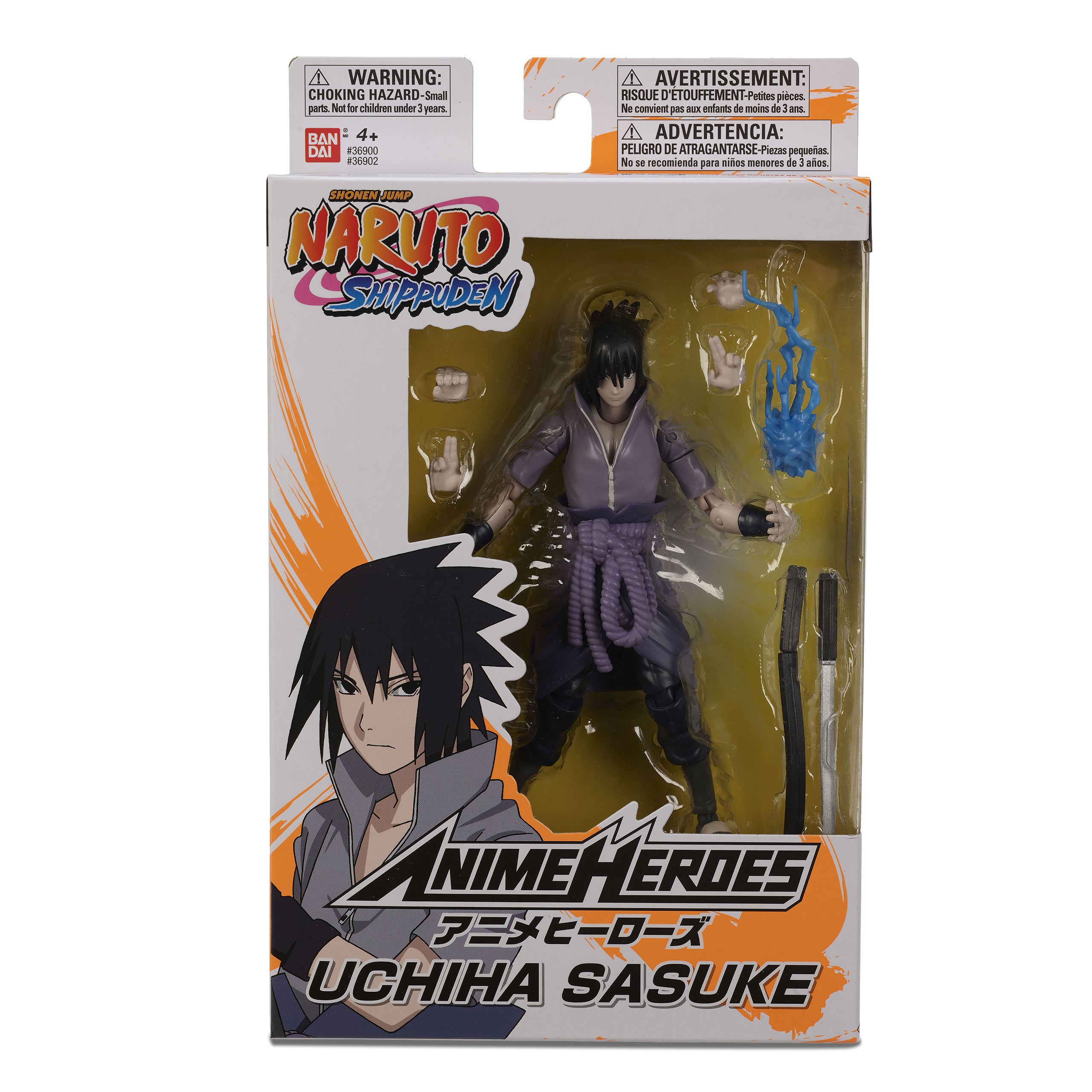 Zdjęcie produktu Naruto Shippuden - Uchiha Sasuke Anime Heroes figurka akcji
