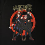 Zdjęcie produktu Jujutsu Kaisen - Yuji, Megumi, Nobara T-Shirt czarne