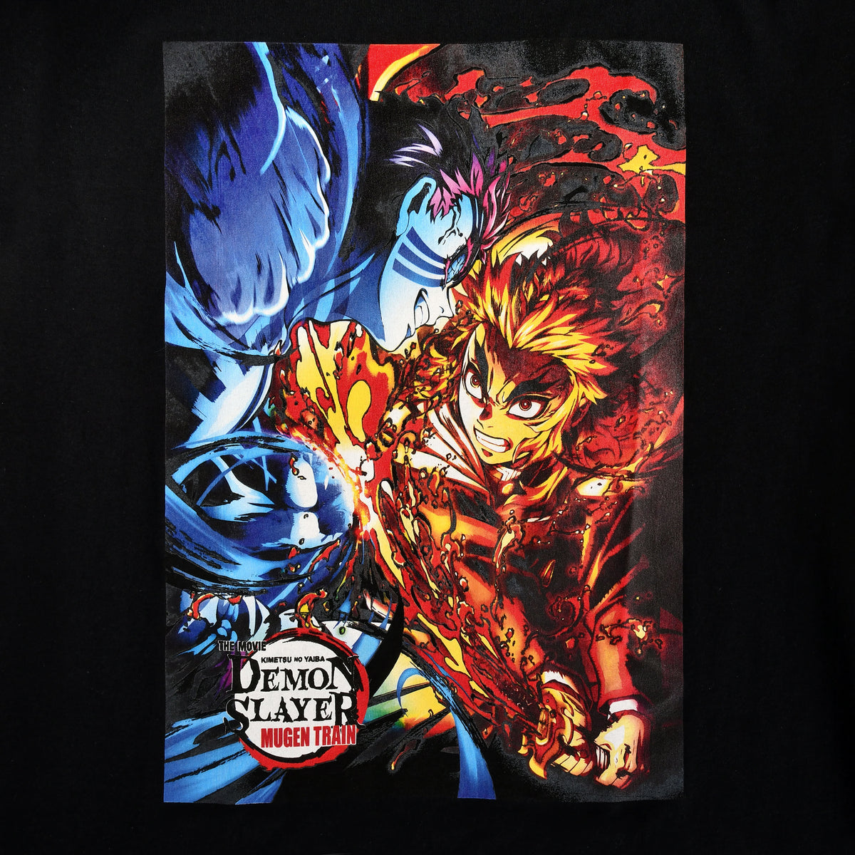 Zdjęcie produktu Demon Slayer - Rengoku vs. Akaza Koszulka czarna
