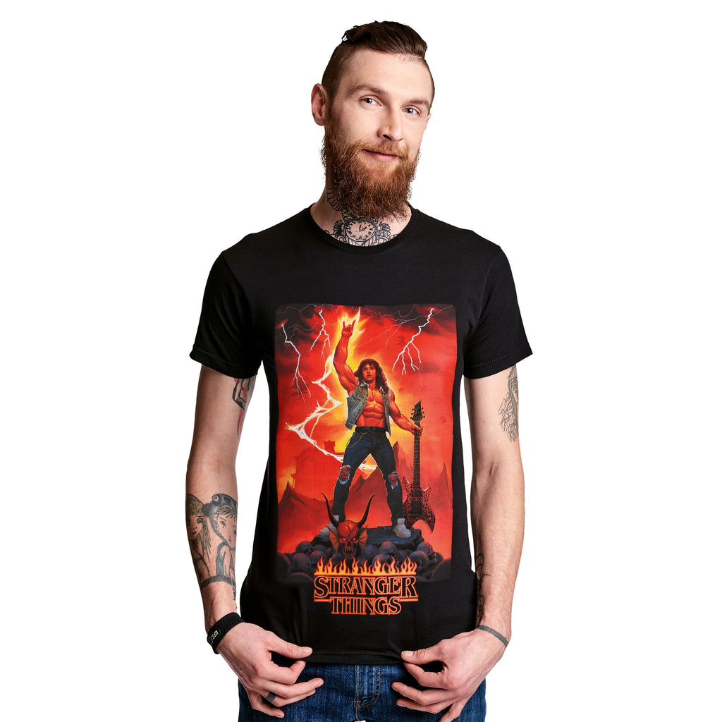 Product image Stranger Things - Eddie Rocks T-Shirt black
