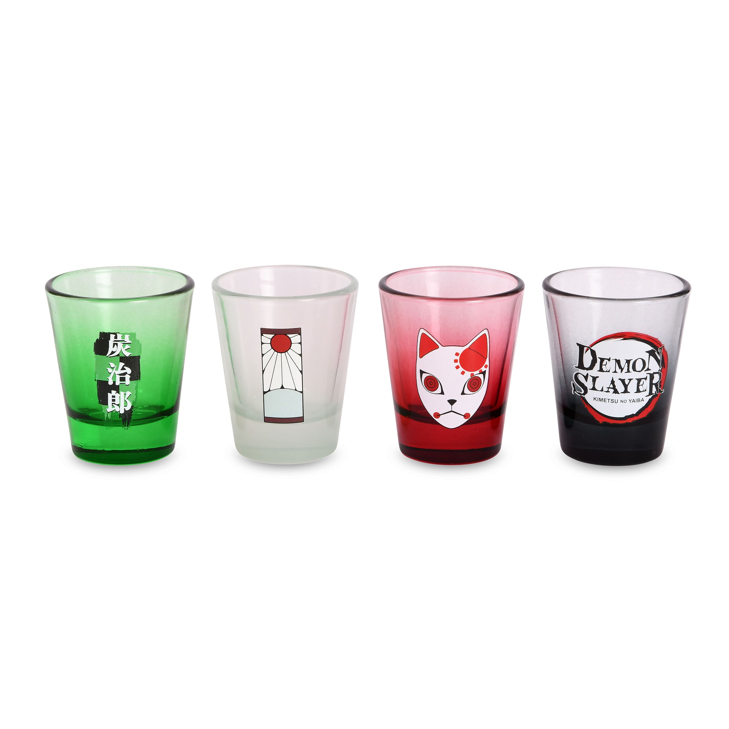 Zdjęcie produktu Demon Slayer - Zestaw kieliszków z symbolami