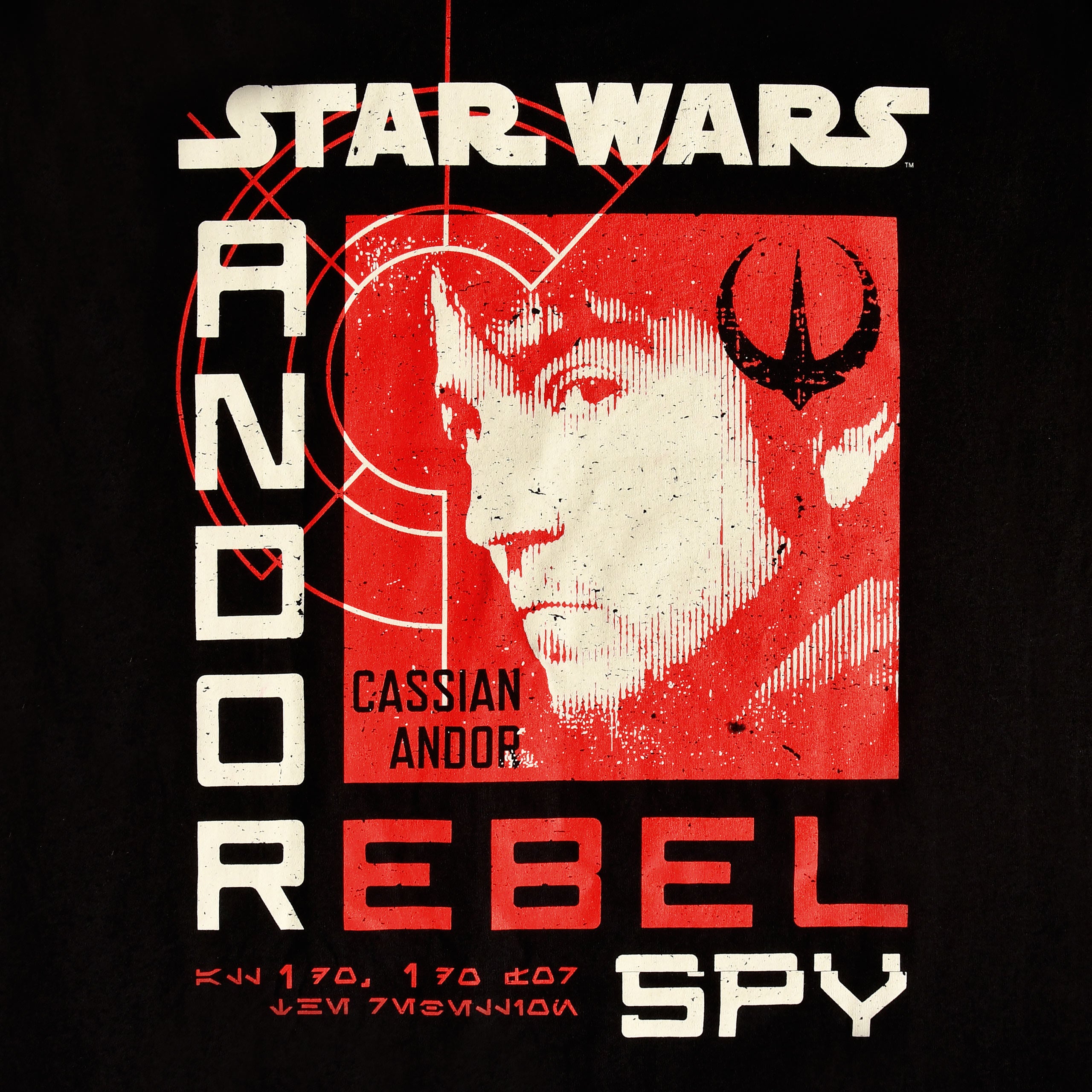 Zdjęcie produktu Star Wars - Andor Rebel Spy T-Shirt czarne