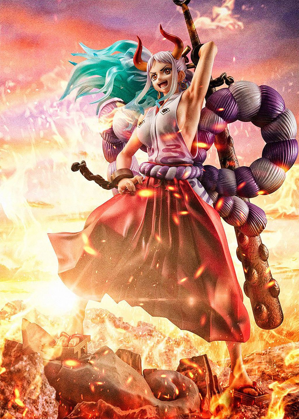 Zdjęcie produktu One Piece - Portret Piratów Yamato Statua