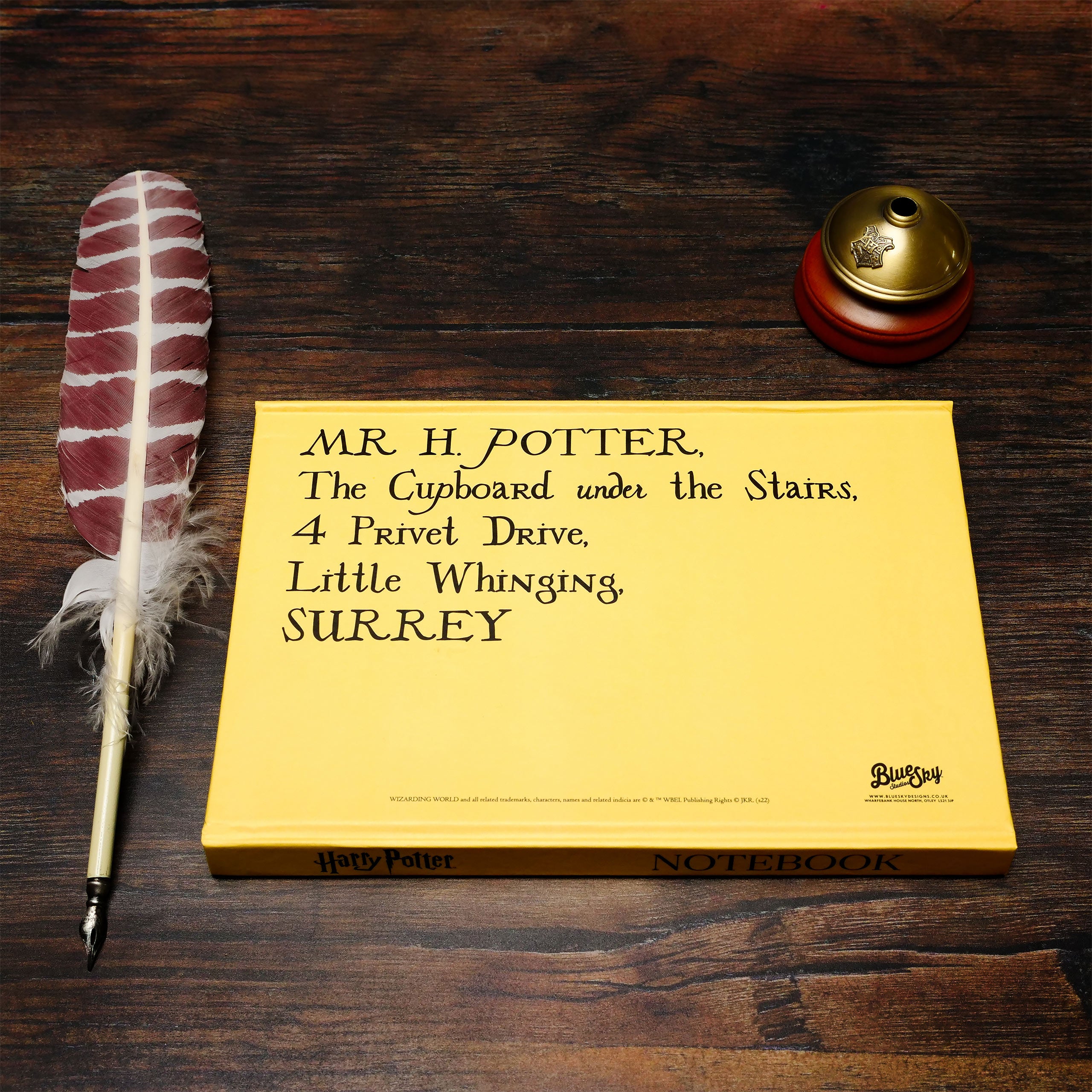 Zdjęcie produktu Notatnik List z Hogwartu z magnetycznym zamknięciem A5 - Harry Potter
