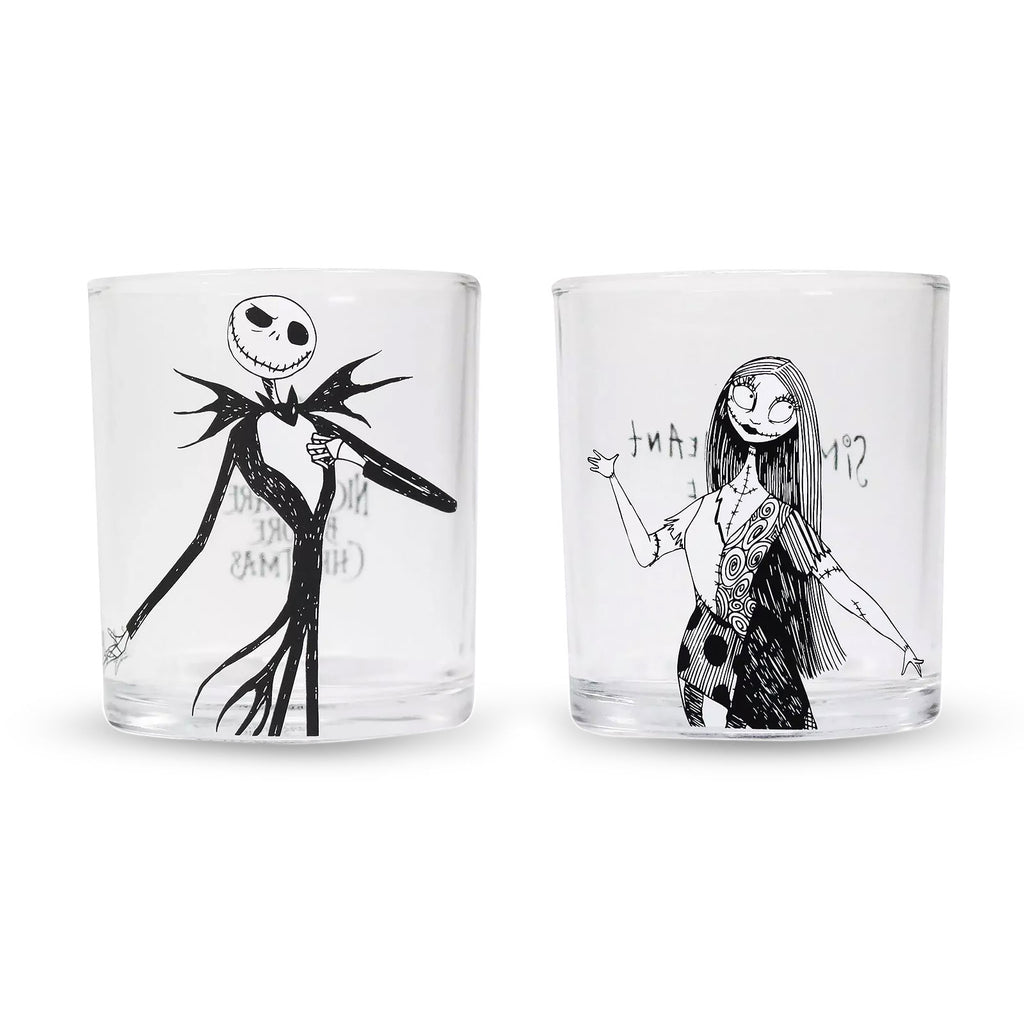 Zdjęcie produktu Nightmare Before Christmas - Jack & Sally Szklanki Zestaw 2 szt.