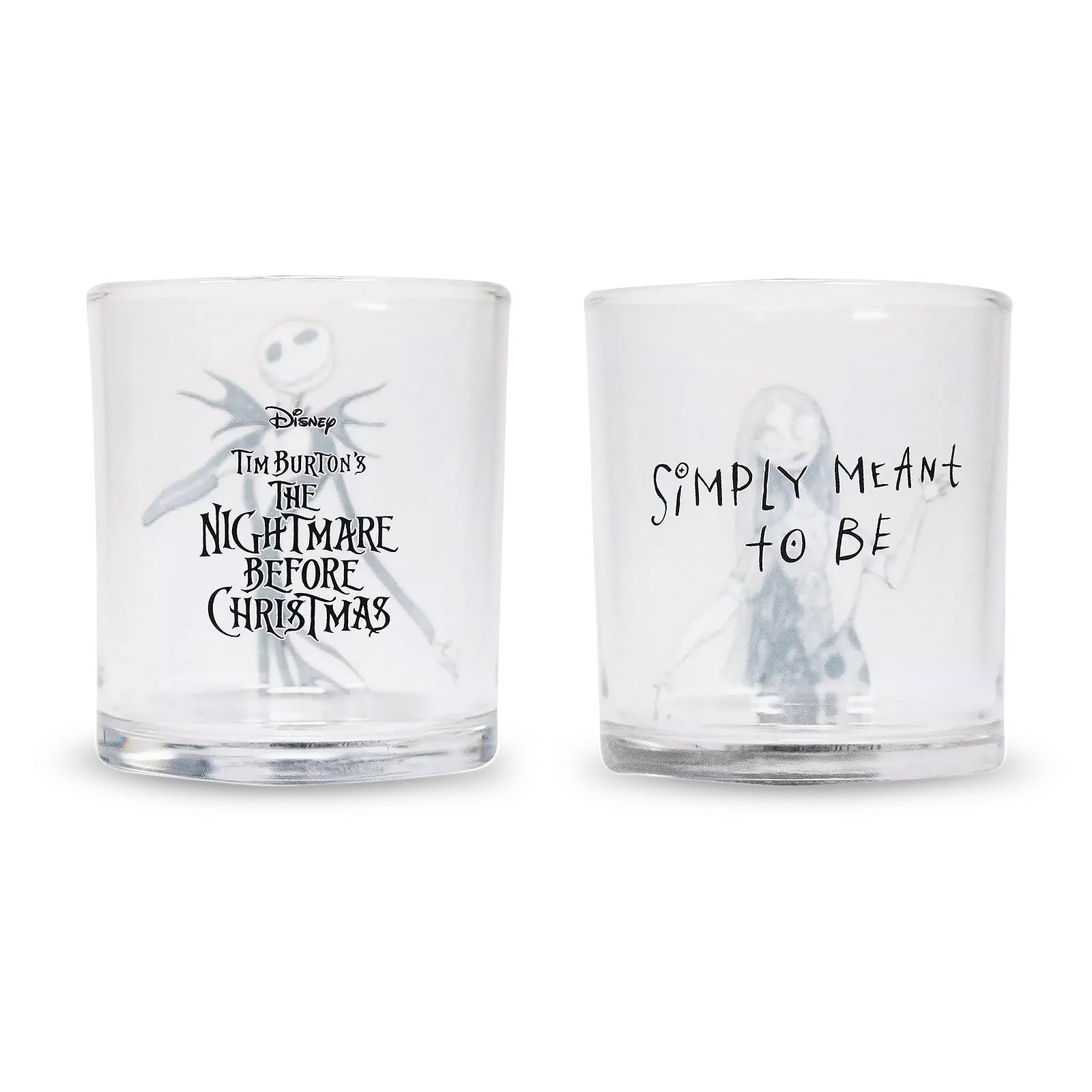 Zdjęcie produktu Nightmare Before Christmas - Jack & Sally Szklanki Zestaw 2 szt.