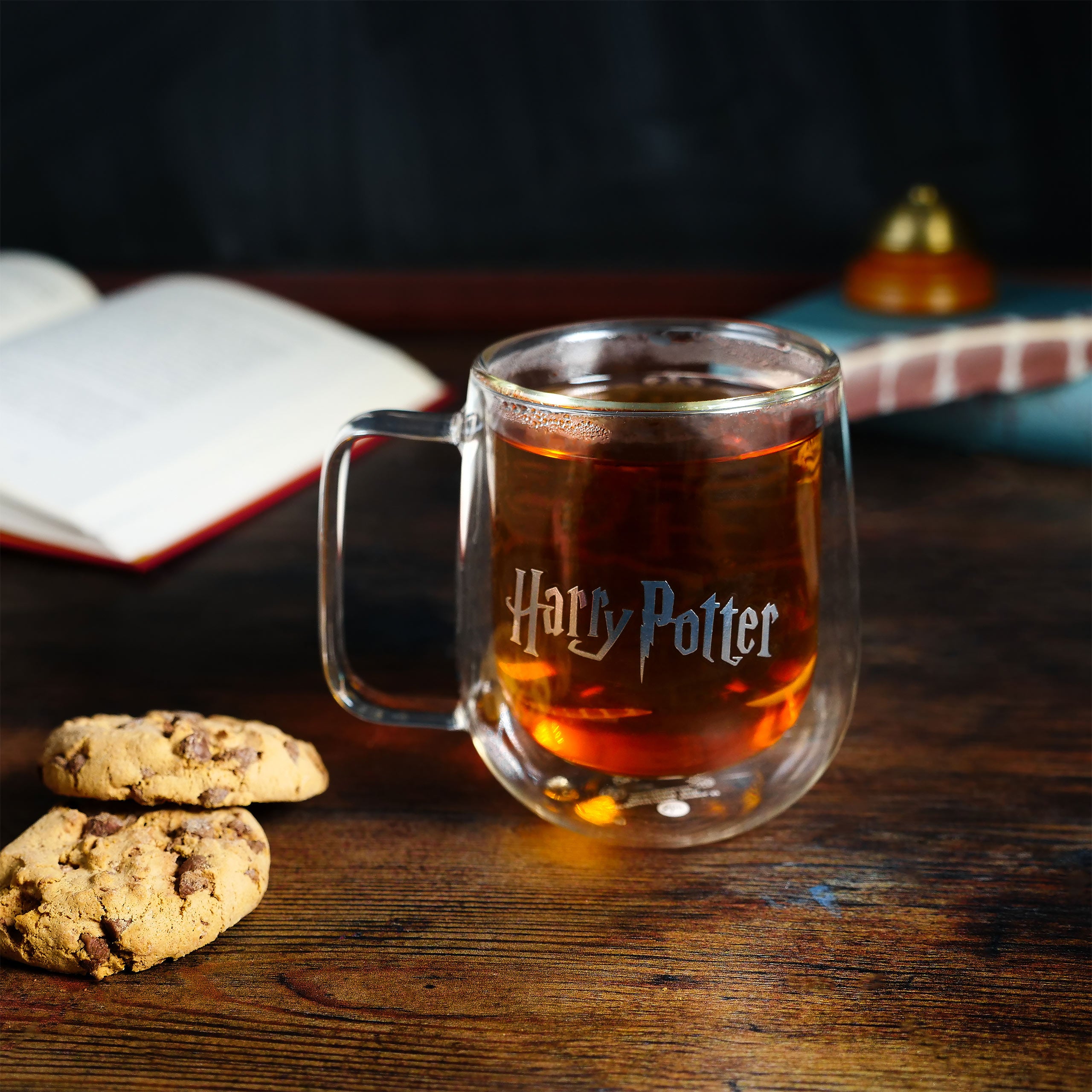 Zdjęcie produktu Harry Potter - Szklanka z herbem Hogwartu