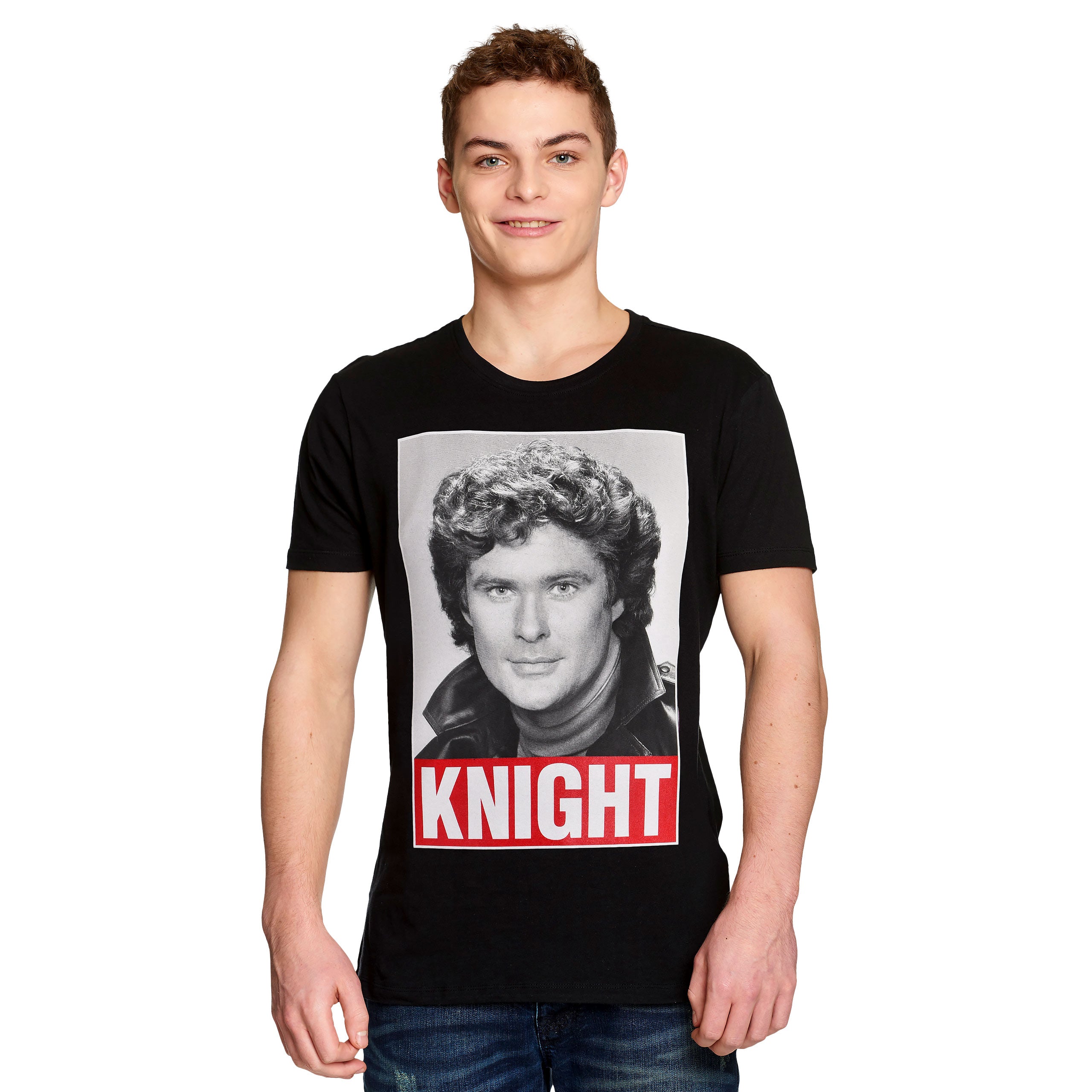 Zdjęcie produktu Knight Rider - Michael Knight T-Shirt czarne
