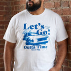 Zdjęcie produktu Powrót do przyszłości - Let's Go T-Shirt biały