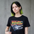 Zdjęcie produktu Powrót do przyszłości - Koszulka Outatime Tour czarna