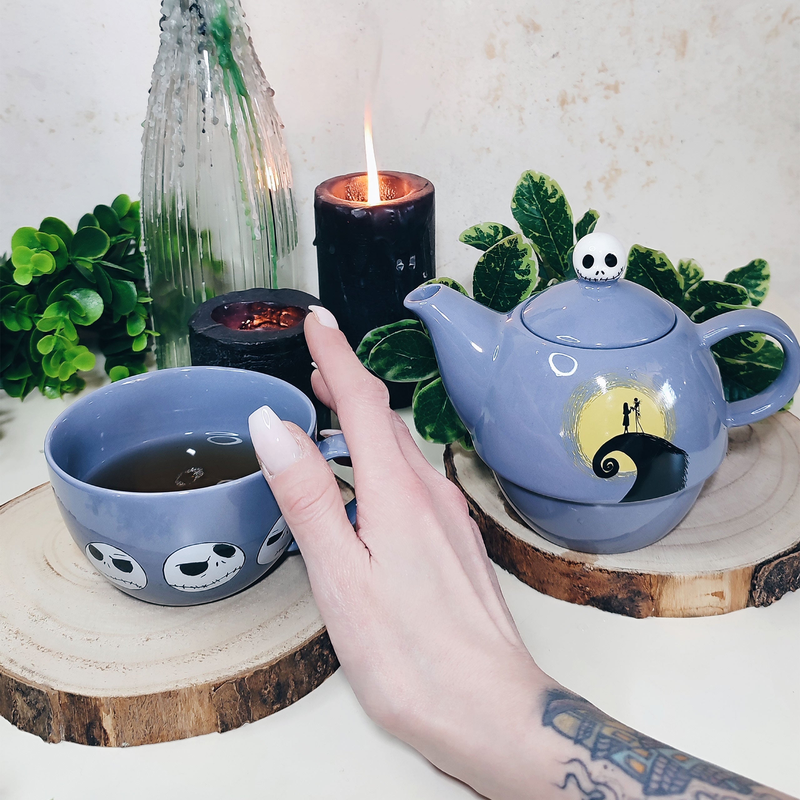 Zdjęcie produktu Nightmare Before Christmas - Dzbanek do herbaty z filiżanką Jack