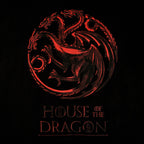 Zdjęcie produktu House of the Dragon - Koszulka z logo czarna
