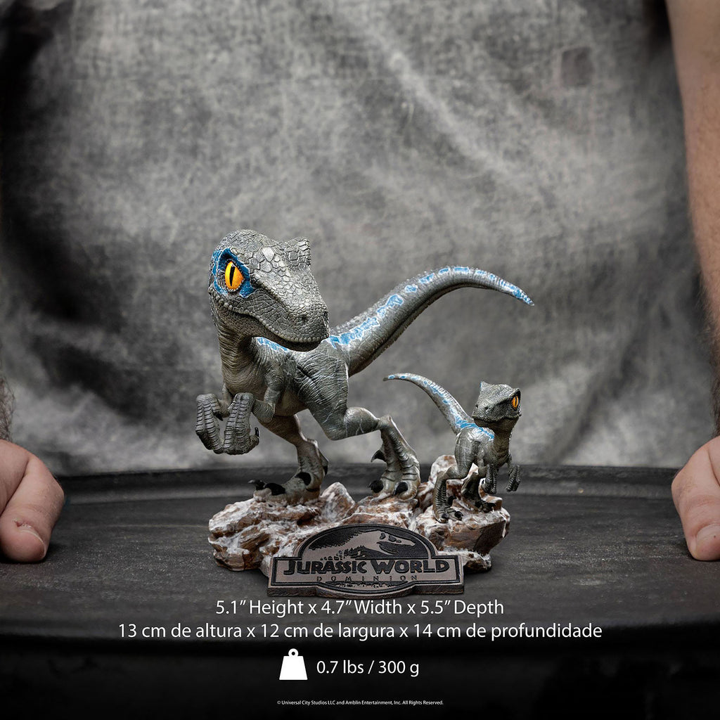 Zdjęcie produktu Jurassic World - Blue i Beta Diorama Figurka