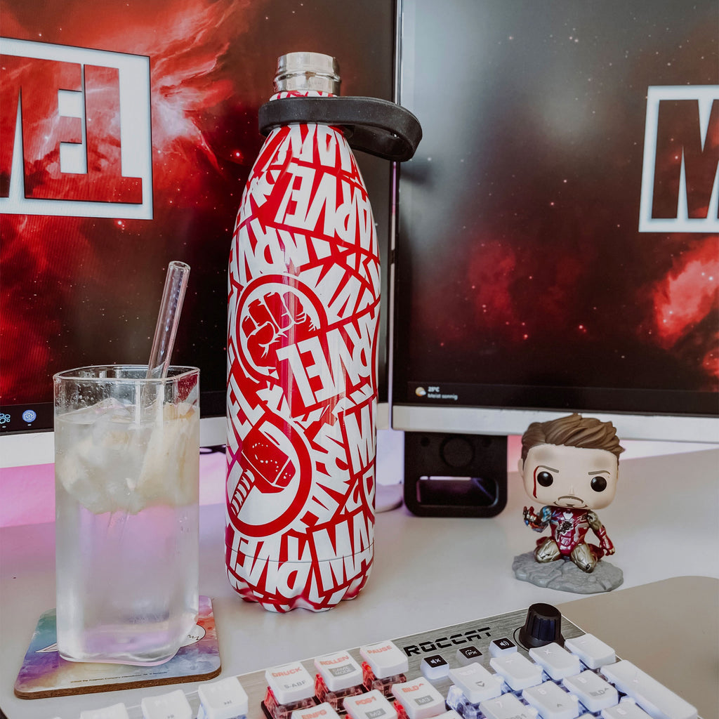 Zdjęcie produktu Marvel - Logo i Ikony Butelka na napoje