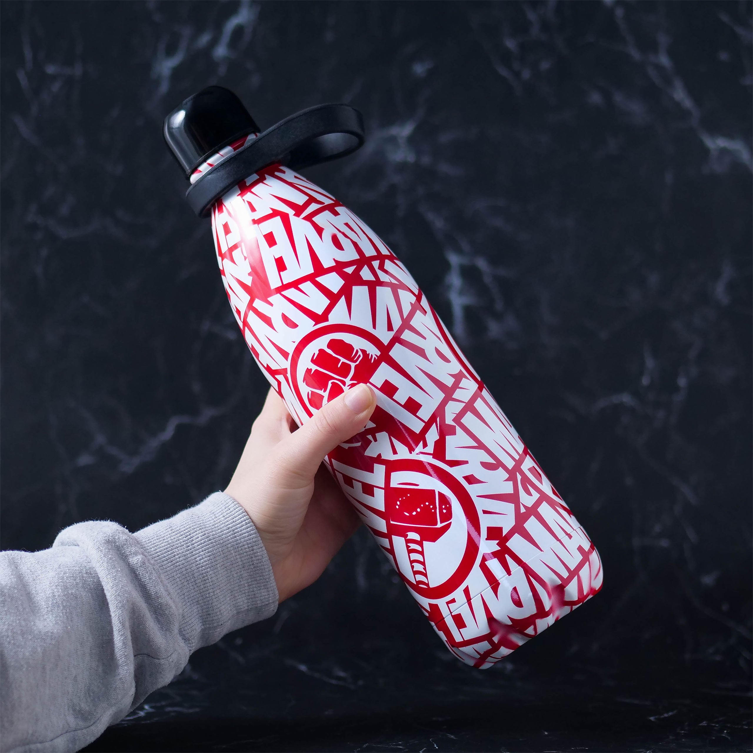Product image Marvel - Logo and Icons Water Bottle