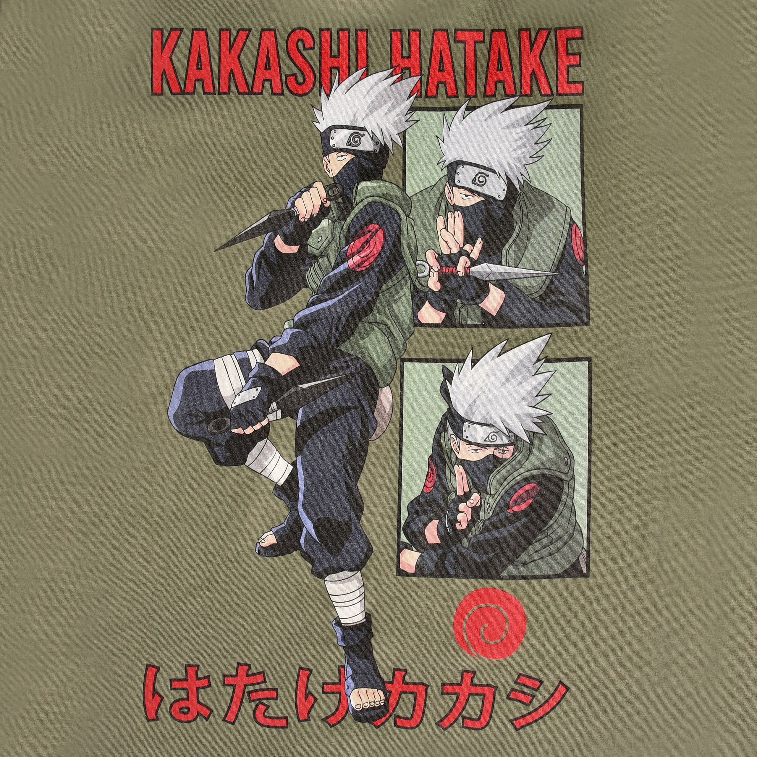 Zdjęcie produktu Naruto - Kakashi Hatake T-Shirt zielony