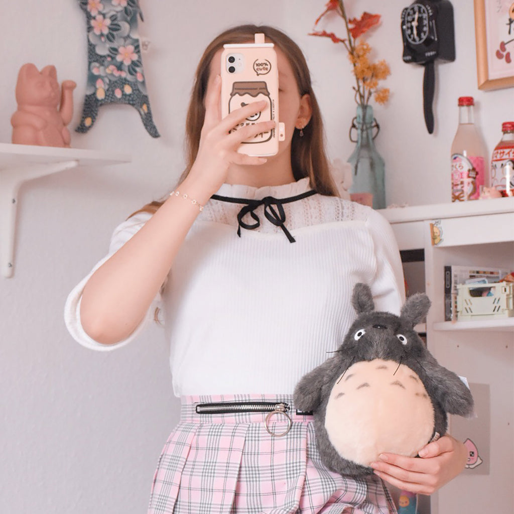 Zdjęcie produktu Totoro Pluszowa Figurka szara
