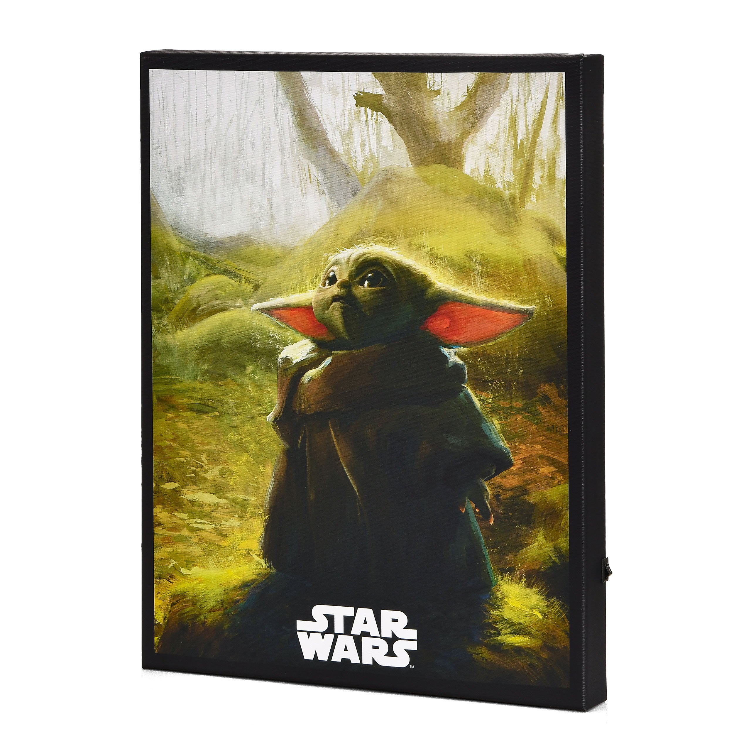Zdjęcie produktu Grogu Obraz na ścianę z podświetleniem - Star Wars The Mandalorian