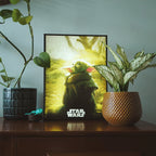 Zdjęcie produktu Grogu Obraz na ścianę z podświetleniem - Star Wars The Mandalorian