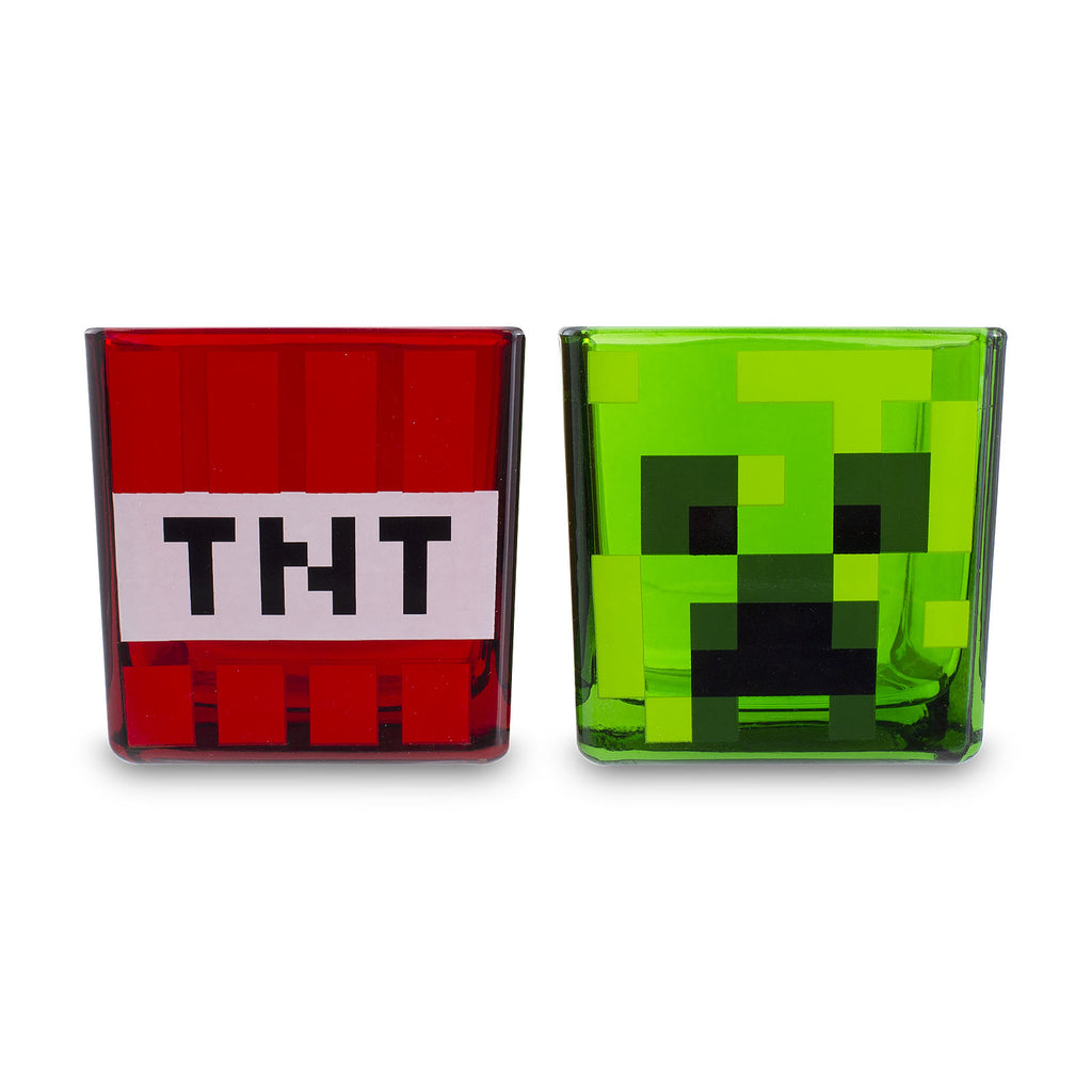 Zdjęcie produktu Minecraft - Zestaw 2 szklanek Creeper i TNT