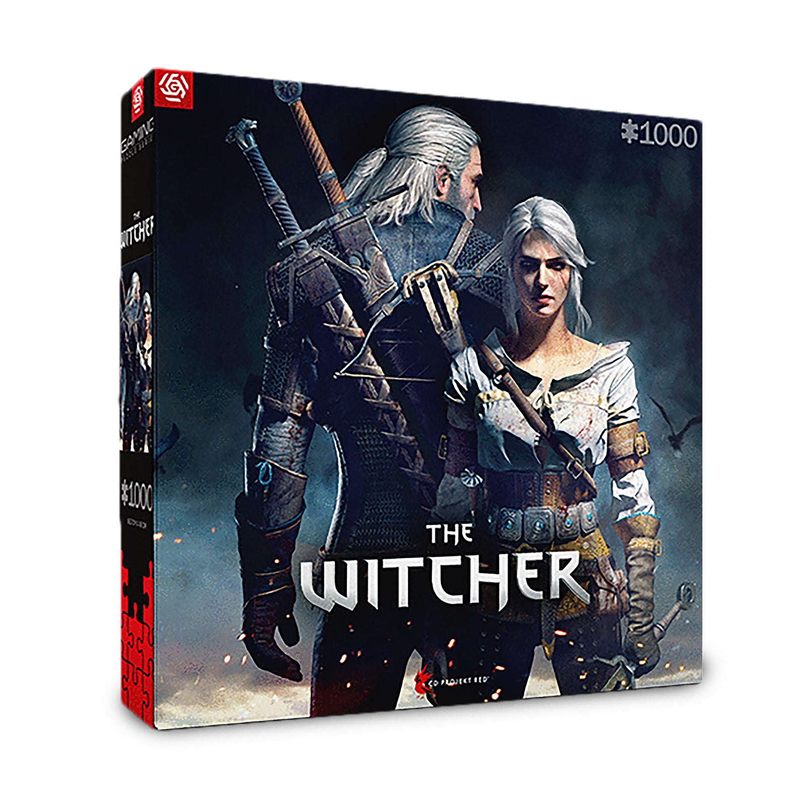 Zdjęcie produktu Wiedźmin - Puzzle z Geraltem i Ciri