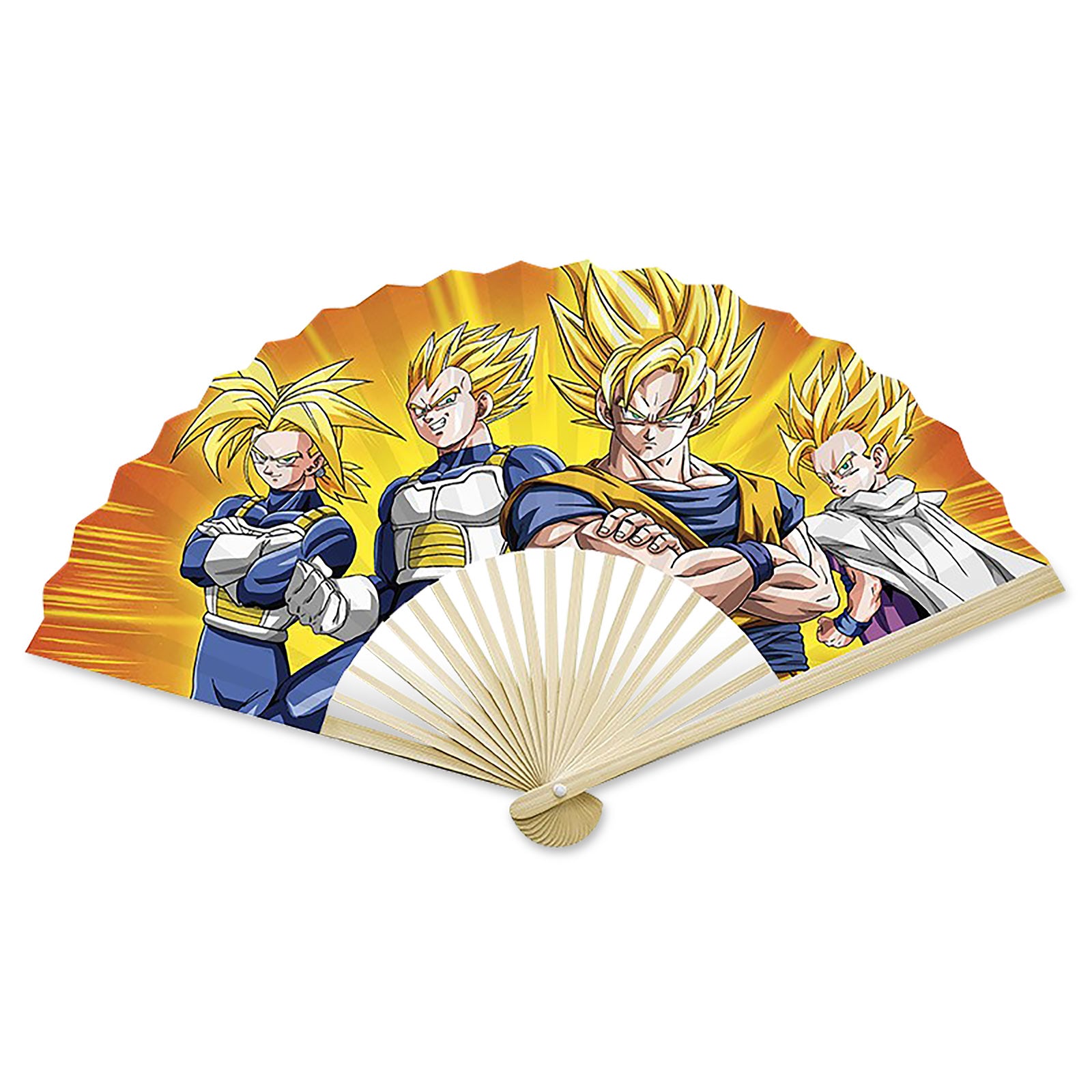 Zdjęcie produktu Dragon Ball - Super Saiyans Wachlarz