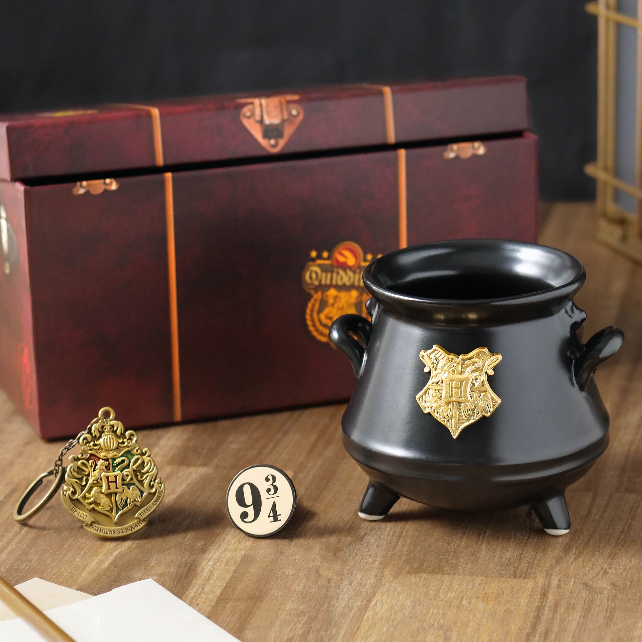 Zdjęcie produktu Harry Potter - Zestaw prezentowy z herbem Hogwartu