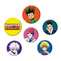 Product image Hunter x Hunter - Characters Button 6 Piece Set