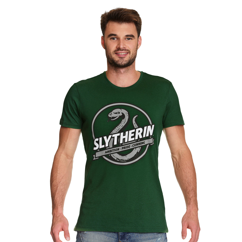 Zdjęcie produktu Koszulka Slytherin House Values zielona - Harry Potter