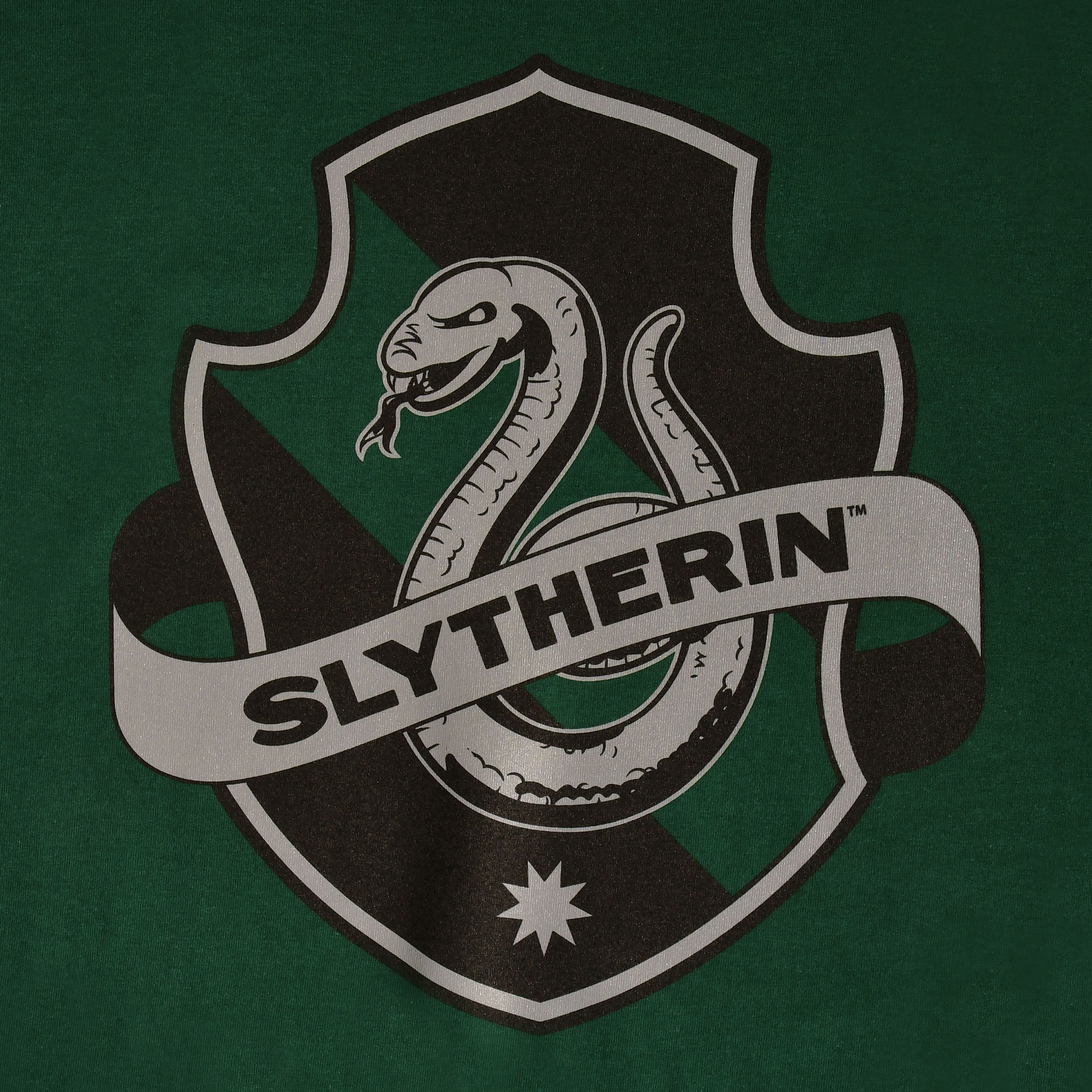 Zdjęcie produktu Koszulka Slytherin Logo zielona - Harry Potter
