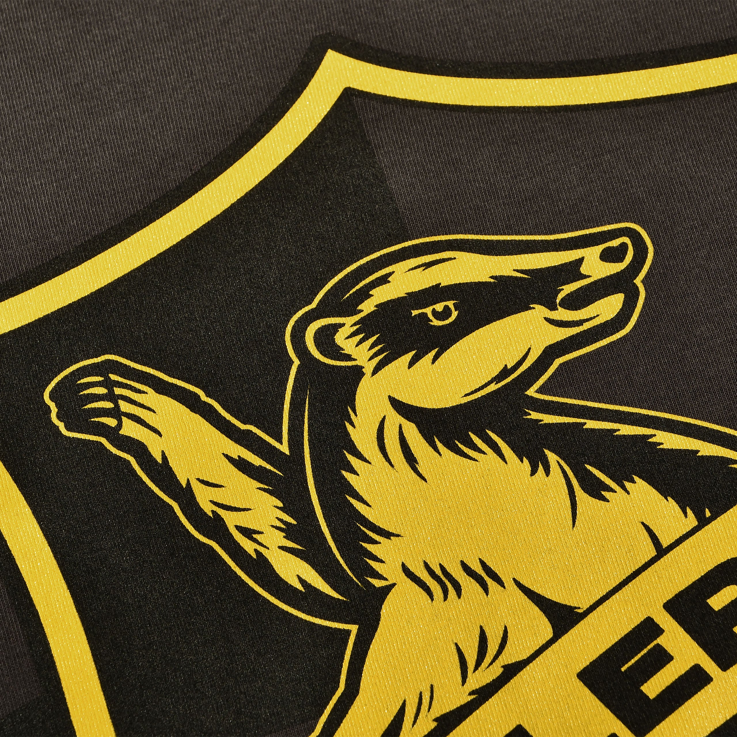 Zdjęcie produktu Koszulka Hufflepuff Logo szara - Harry Potter