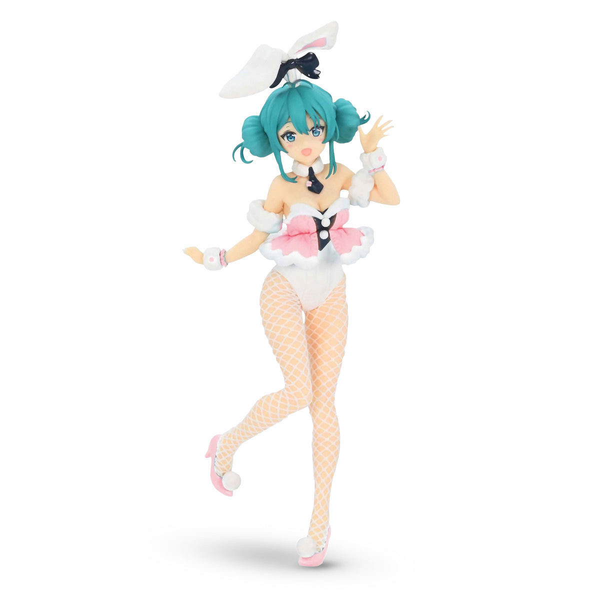 Zdjęcie produktu Hatsune Miku - Baby Pink White Rabbit BiCute Bunnies Vocaloid Figurka