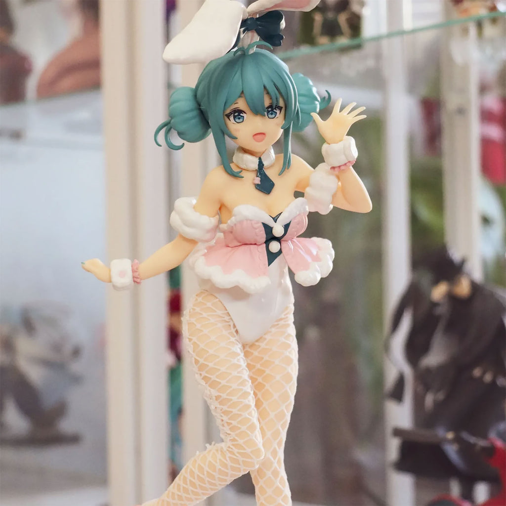 Zdjęcie produktu Hatsune Miku - Baby Pink White Rabbit BiCute Bunnies Vocaloid Figurka