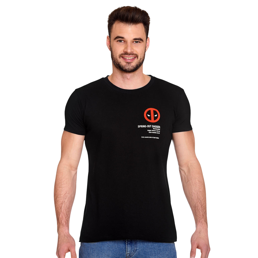 Zdjęcie produktu Deadpool - Wanted T-Shirt czarne