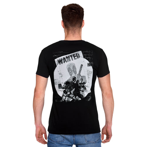 Zdjęcie produktu Deadpool - Wanted T-Shirt czarne