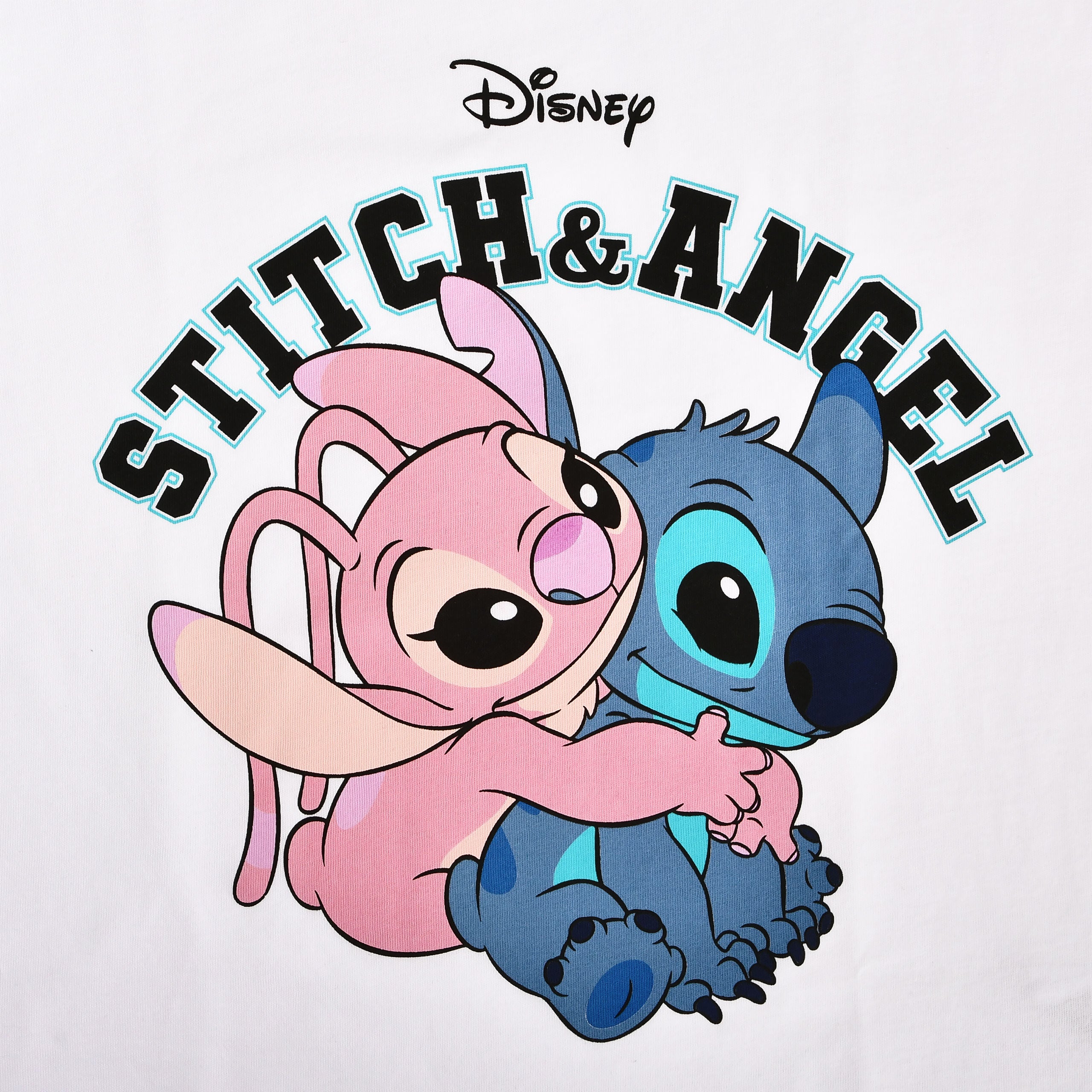 Zdjęcie produktu Lilo & Stitch - Angel & Stitch T-Shirt damskie białe