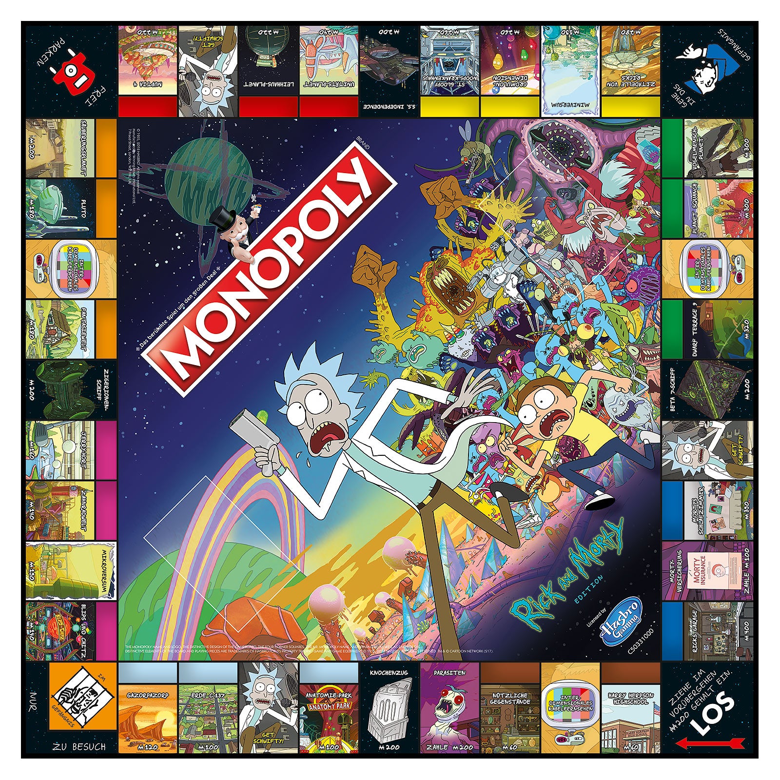Zdjęcie produktu Rick and Morty - Monster Monopoly