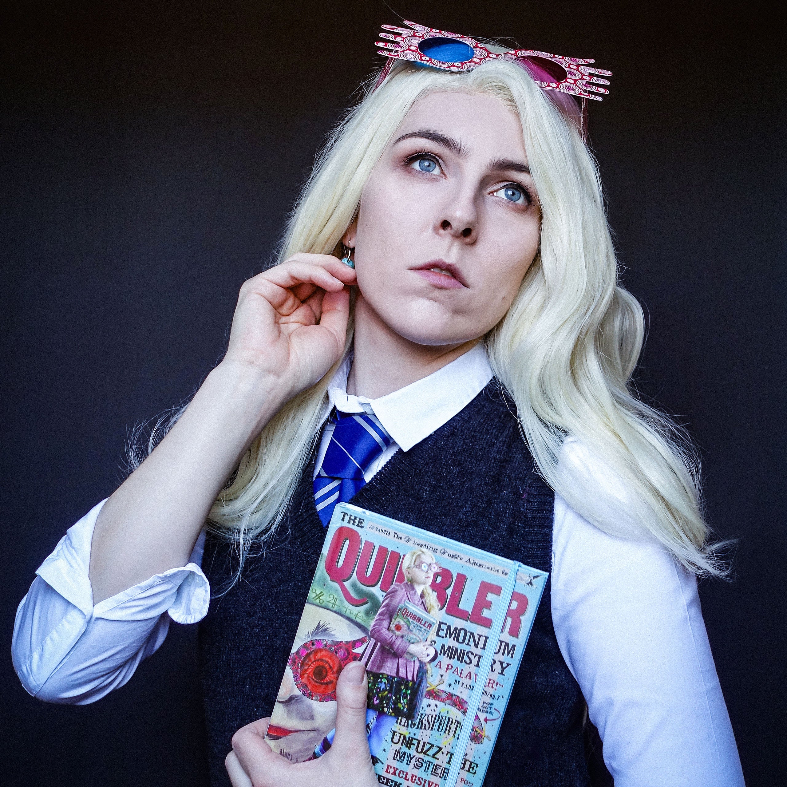 Zdjęcie produktu Notatnik Luna Lovegood A5 z Spectrespecs - Harry Potter