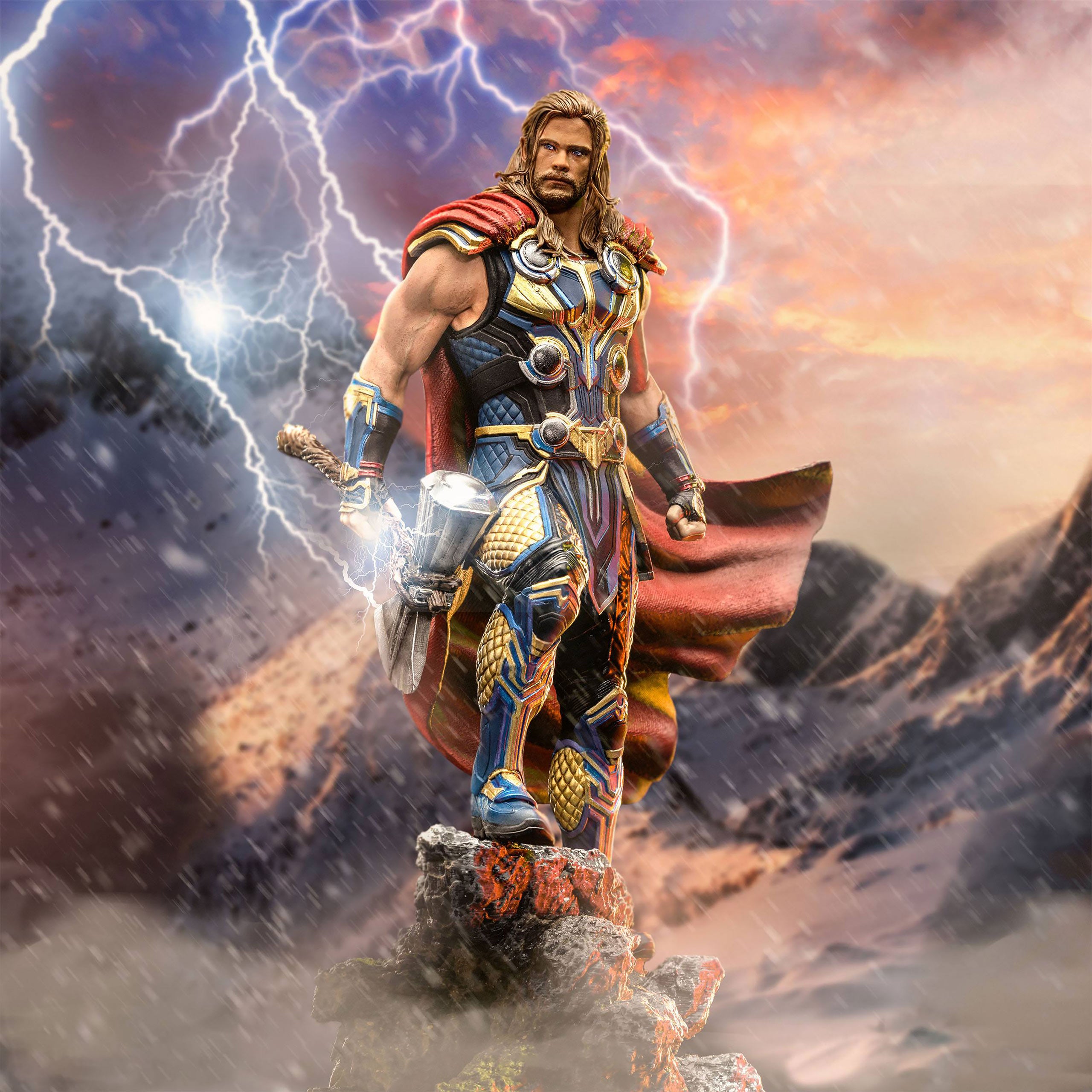 Zdjęcie produktu Thor - Love and Thunder - BDS Art Scale Deluxe Statue